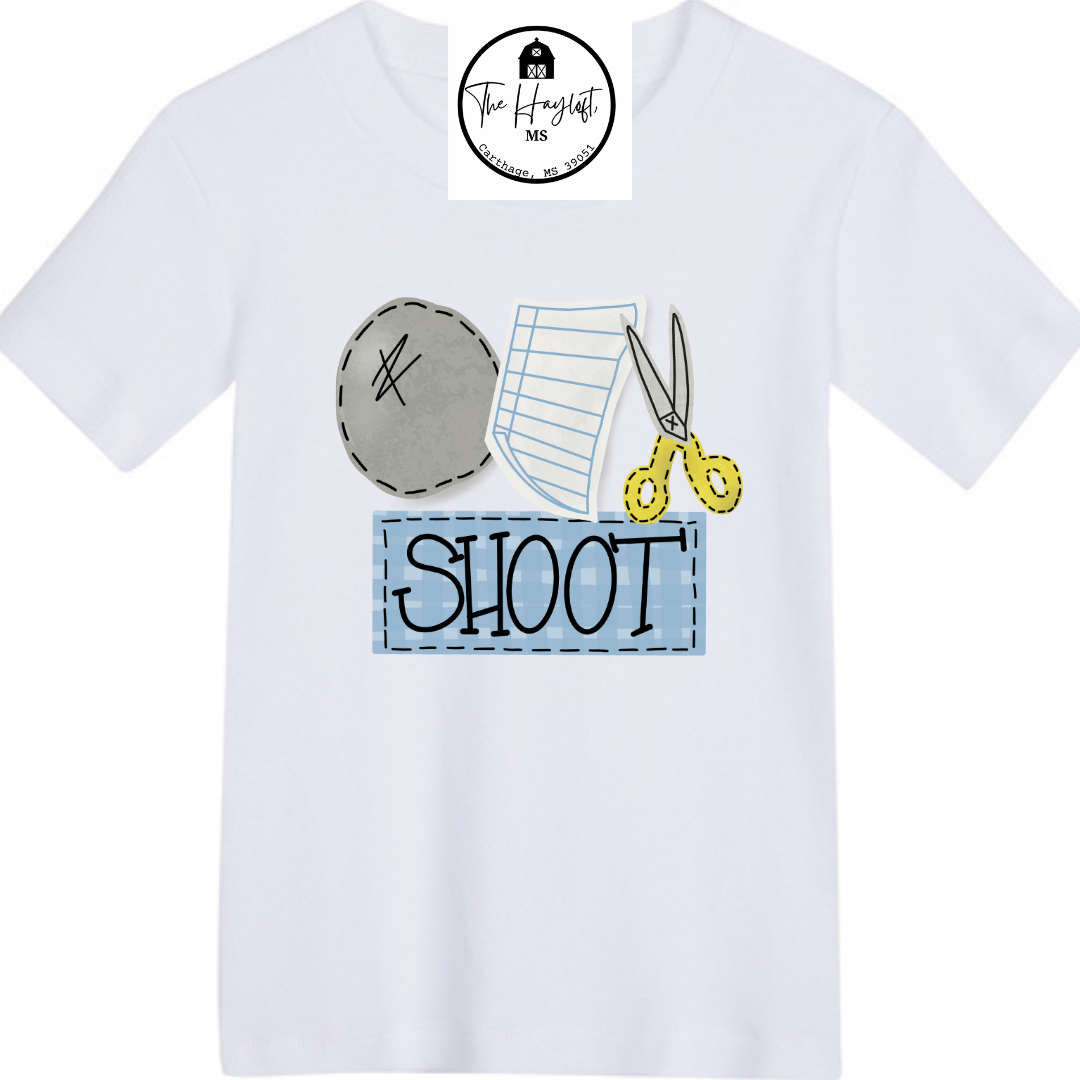 ROCK PAPER SCISSORS BOYS PRINTED TEE