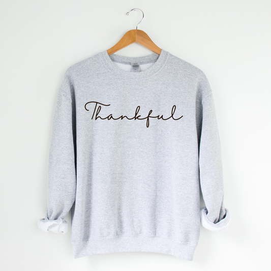 SIMPLE THANKFUL SWEATSHIRT