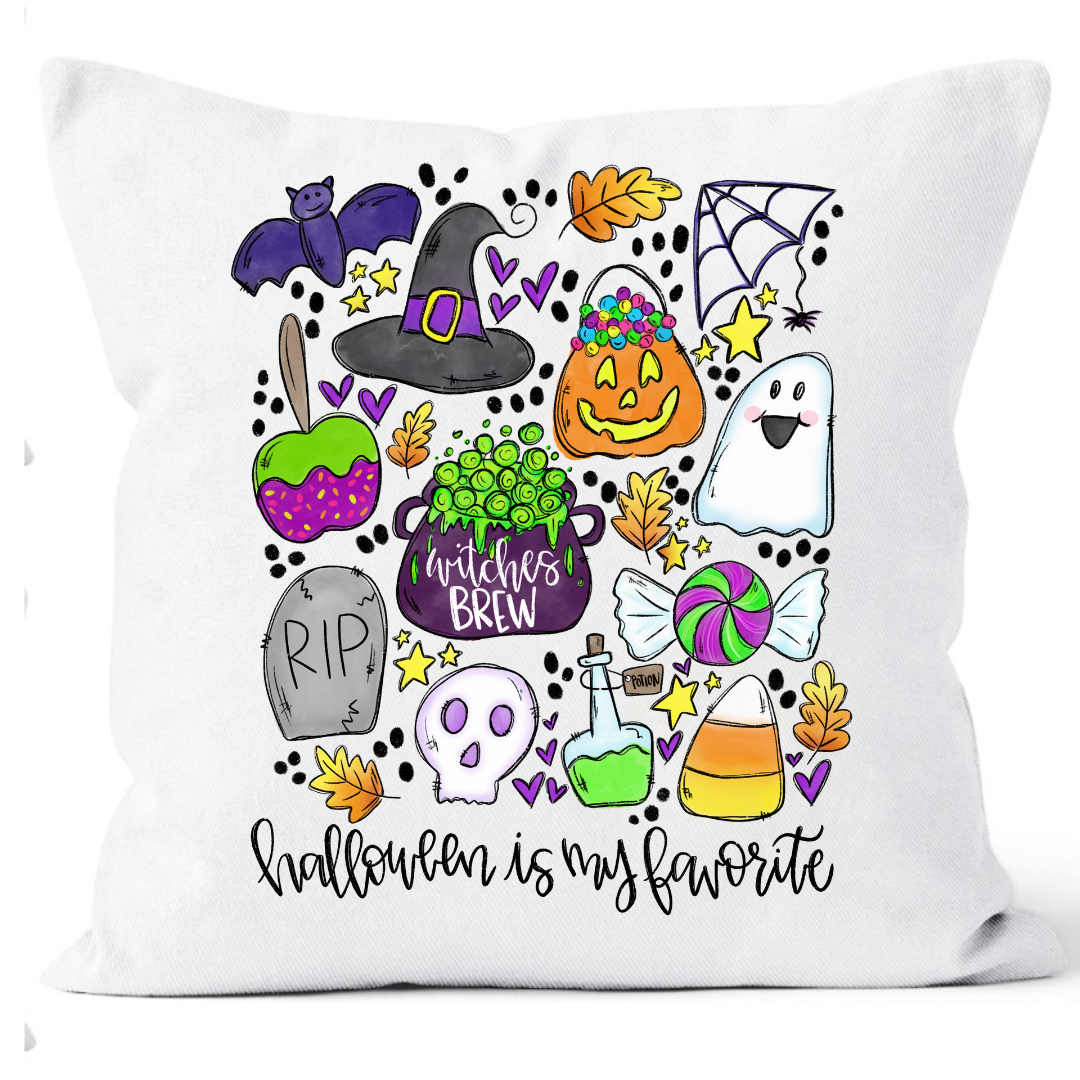 HALLOWEEN IS MY FAVORITE PILLOW CASE