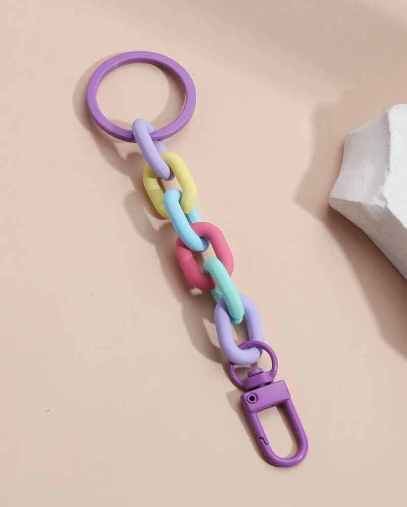 CANDY COLORS KEYCHAIN