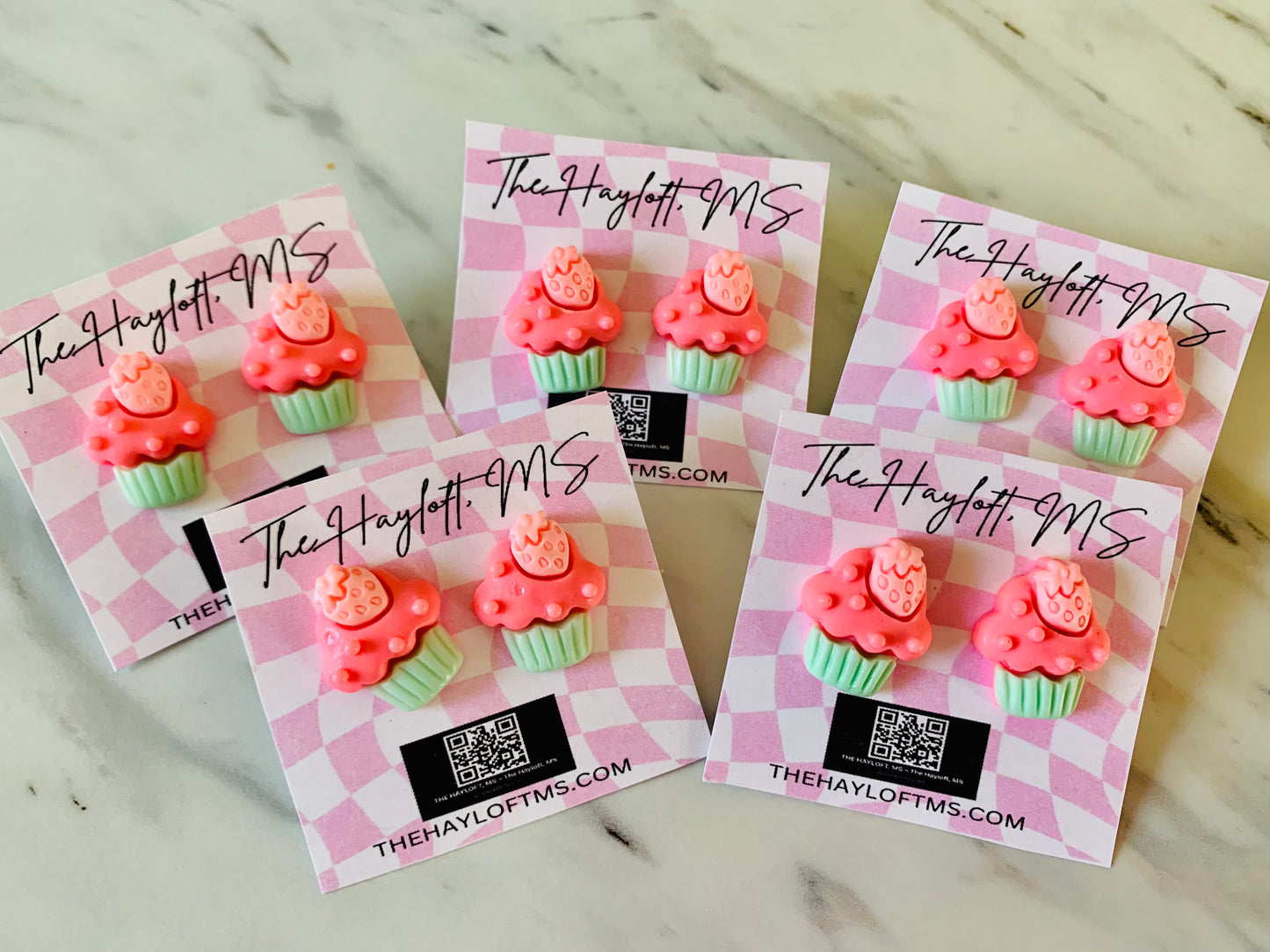 SWEET CUPCAKE EARRINGS