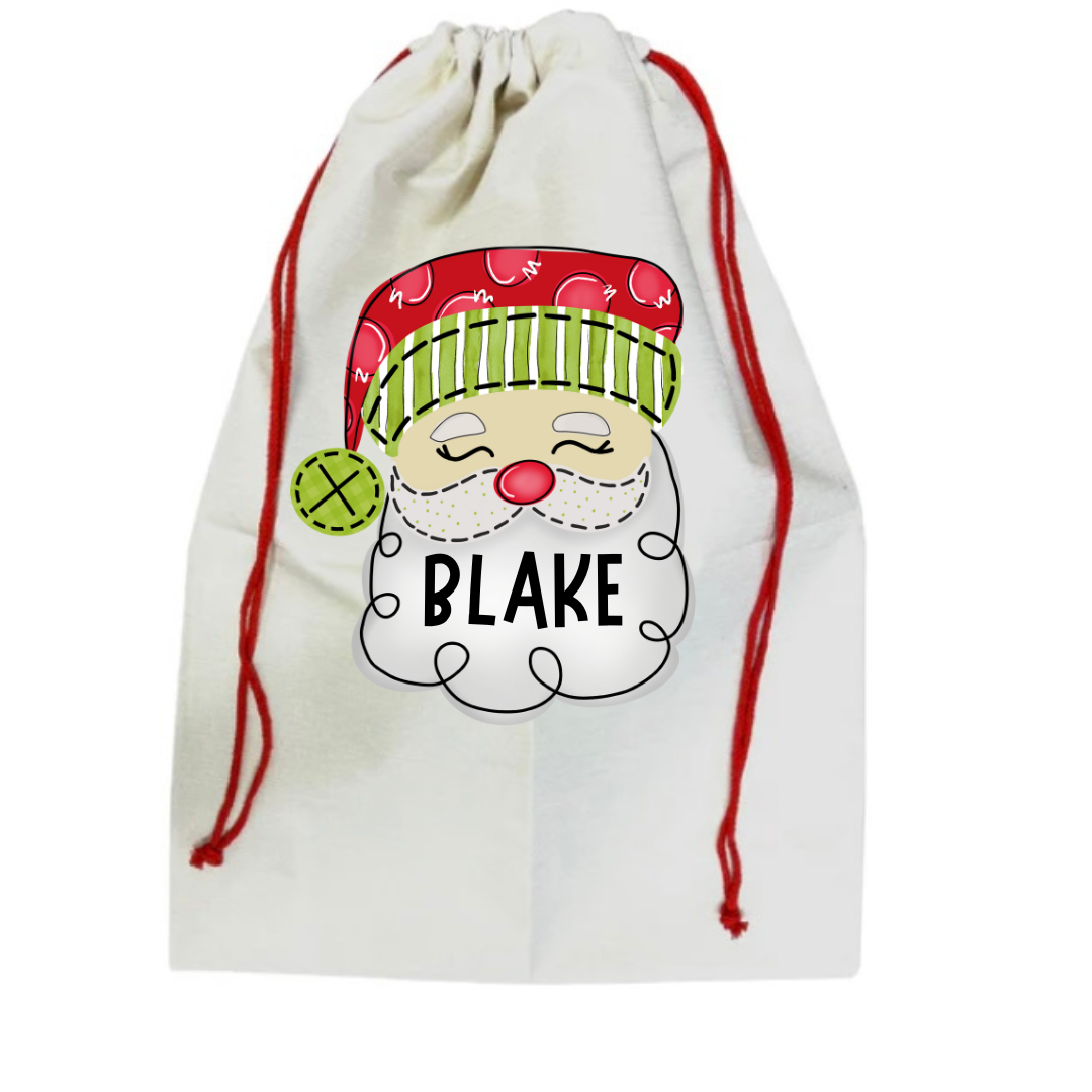 PERSONALIZED SANTA SACKS