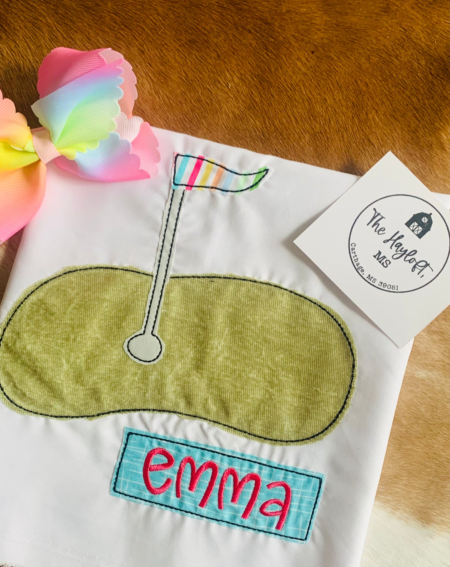 GIRLS HOLE IN ONE TEE