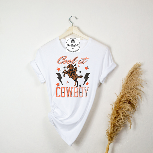 COOL IT COWBOY TEE