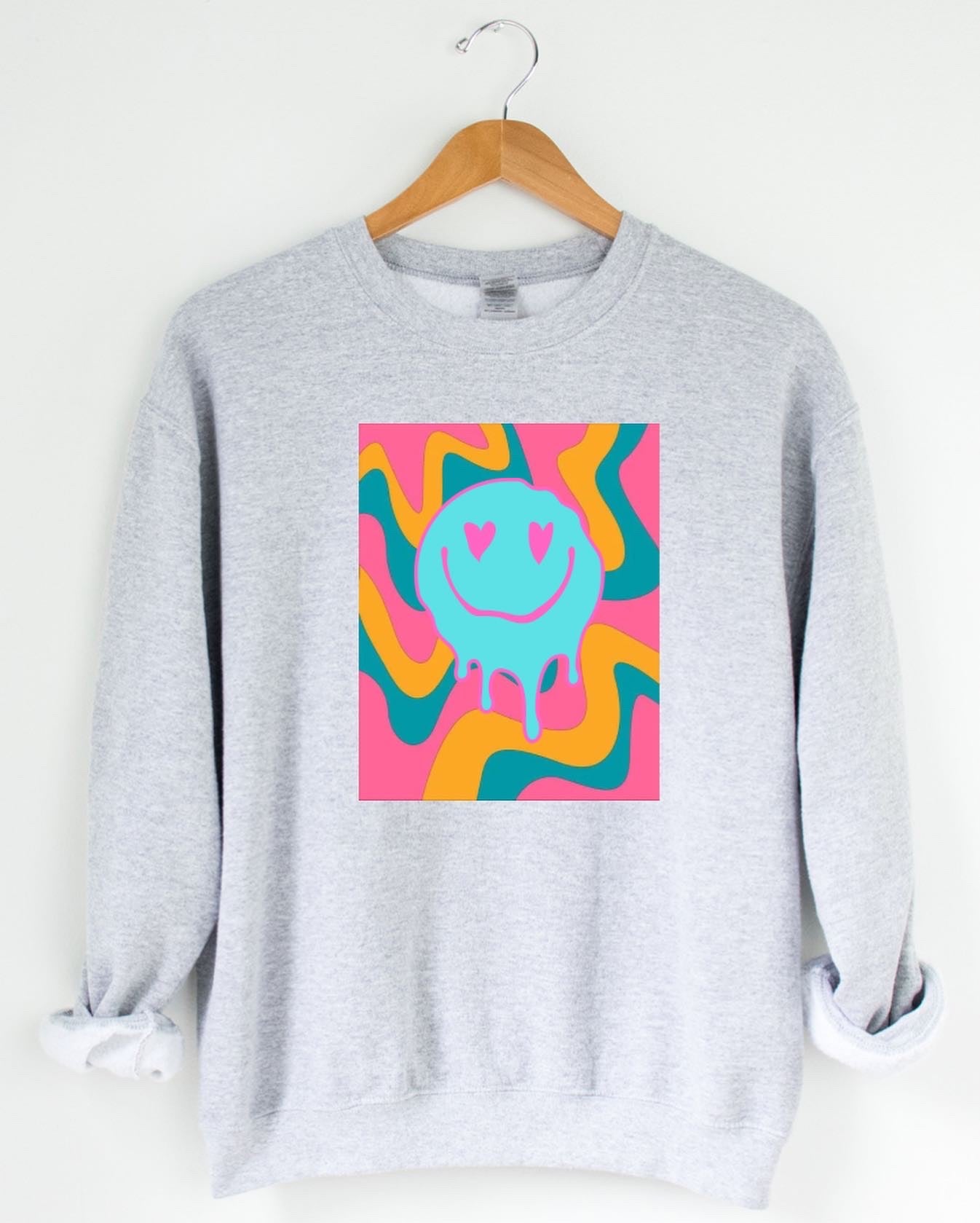 MELTING WITH HAPPINESS SWEATSHIRT