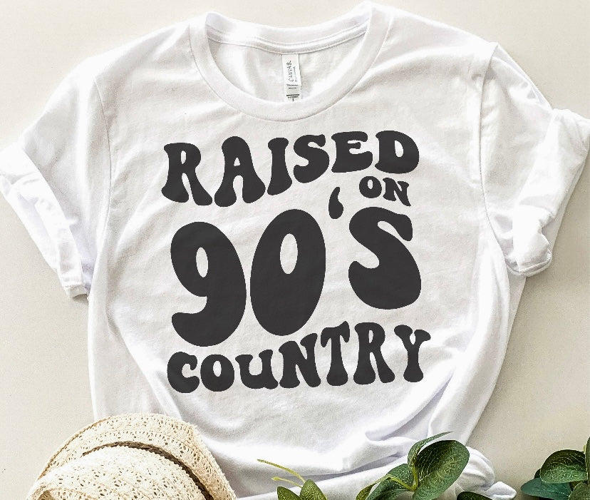 RAISED ON 90’S COUNTRY TEE