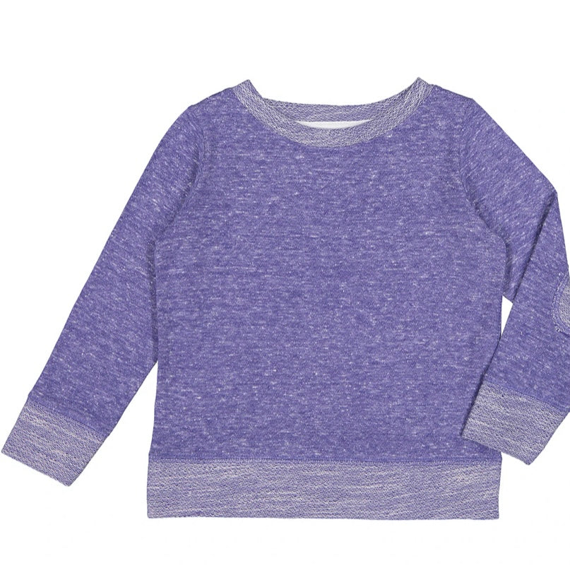 TODDLER ELBOW PATCH SWEATSHIRT