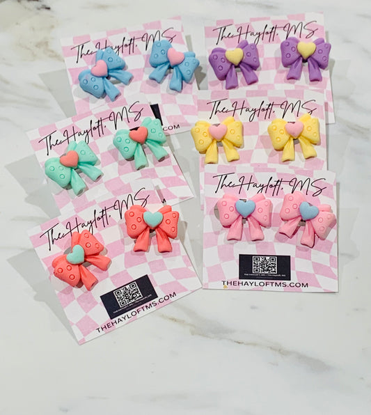 PRETTY LITTLE BOWS EARRINGS