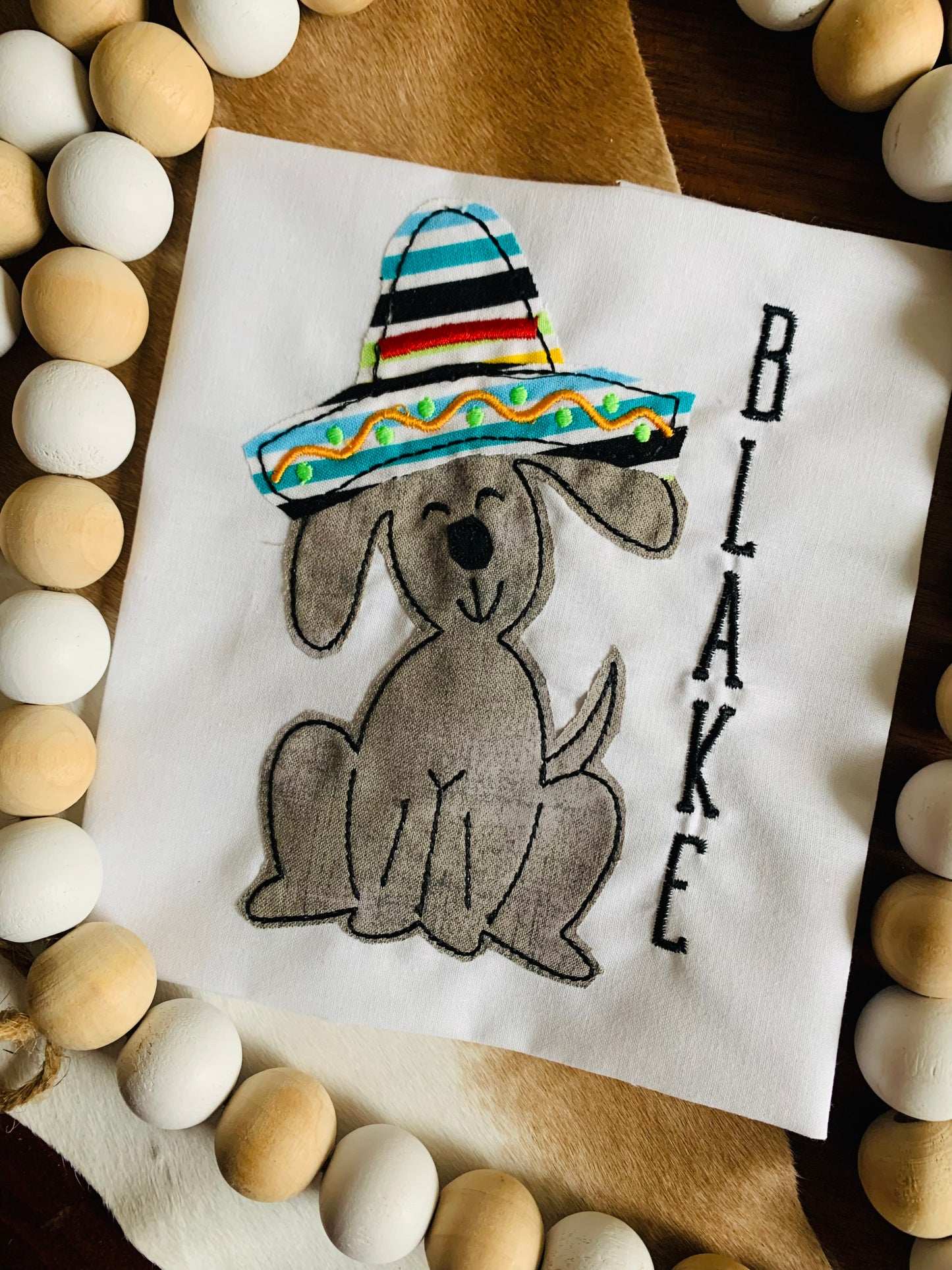 CINCO DE MAYO SOMBRERO DOG SHORT SLEEVE TEE