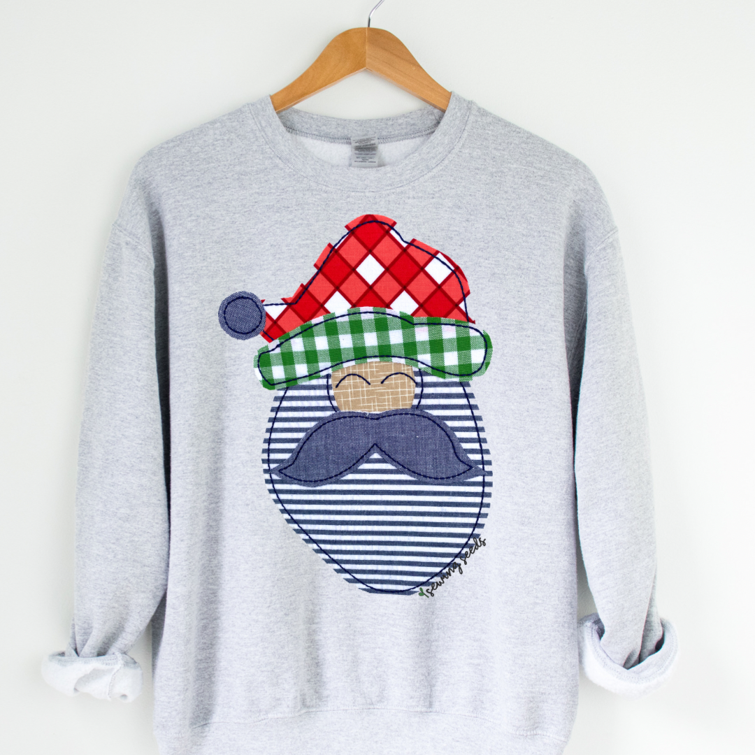 SANTA PRINTED TEE/SWEATSHIRT