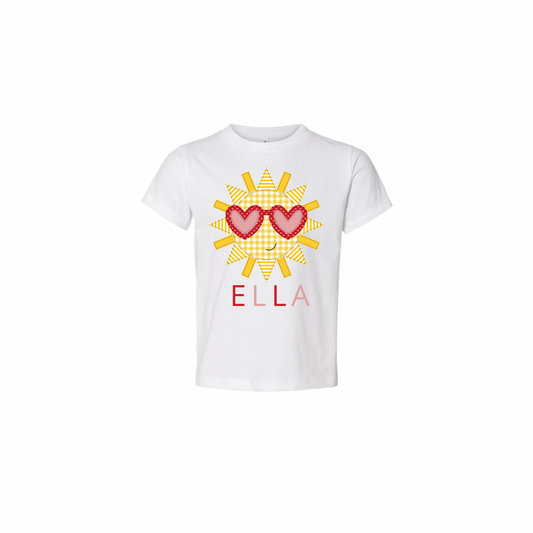 GIRLS SUNSHINE SUNNIES TEE