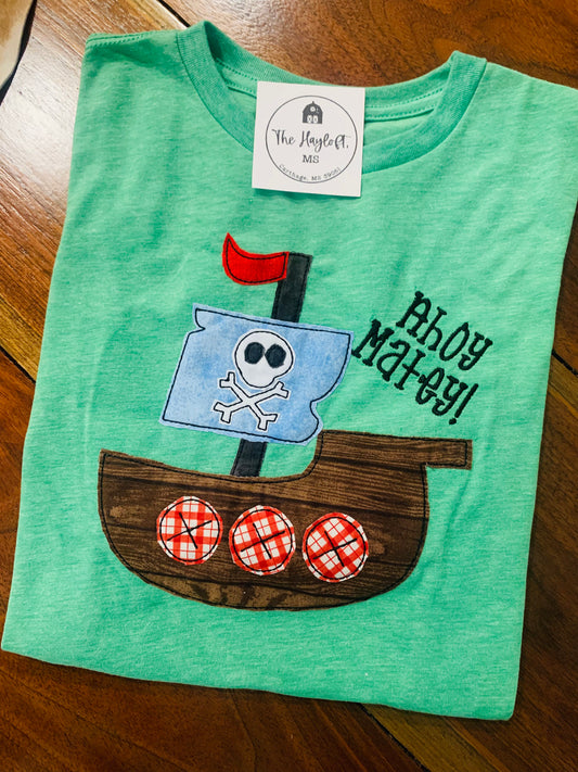 AHOY MATEY TEE