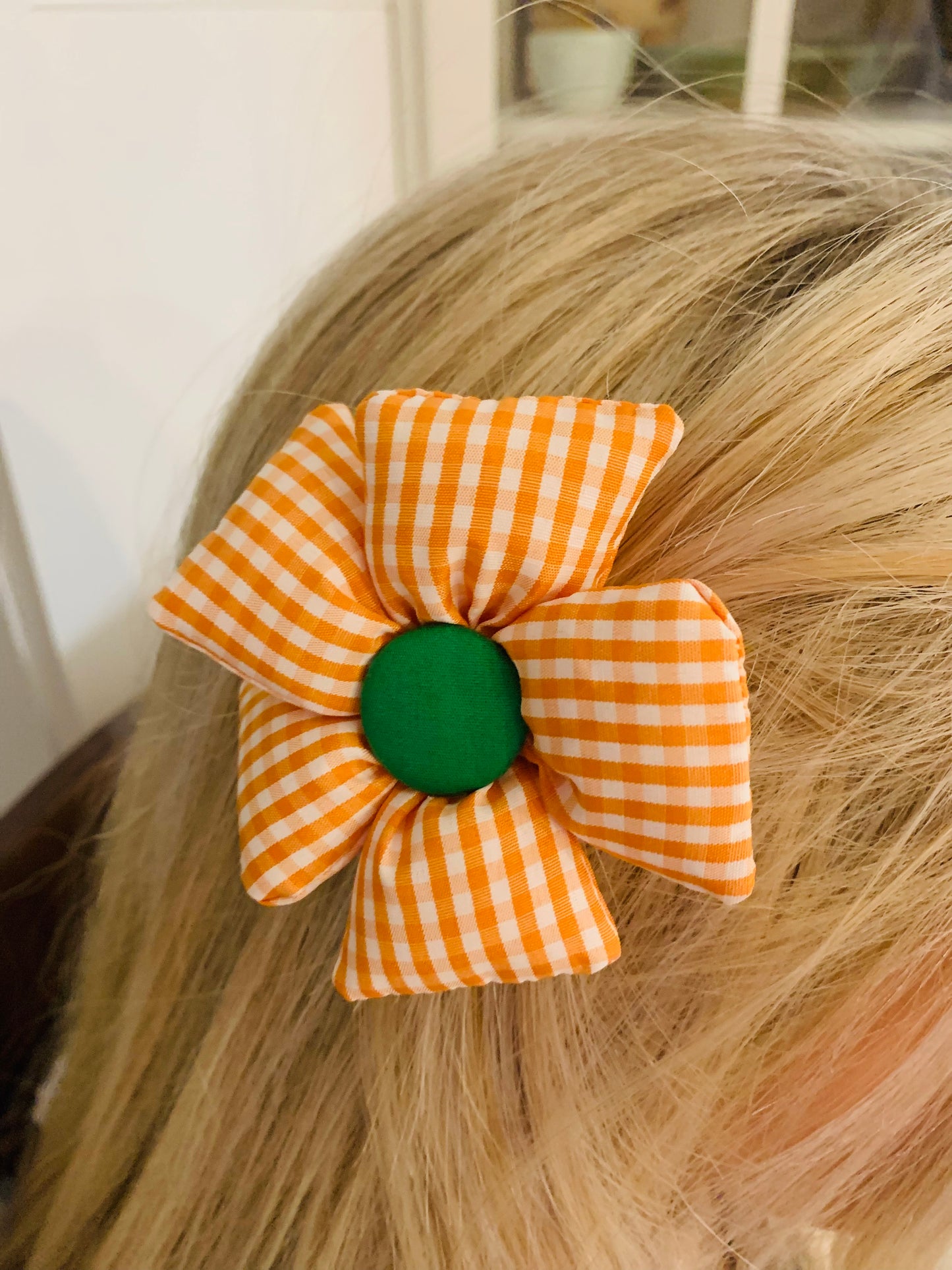 SPRING FLOWER HAIR CLIPS