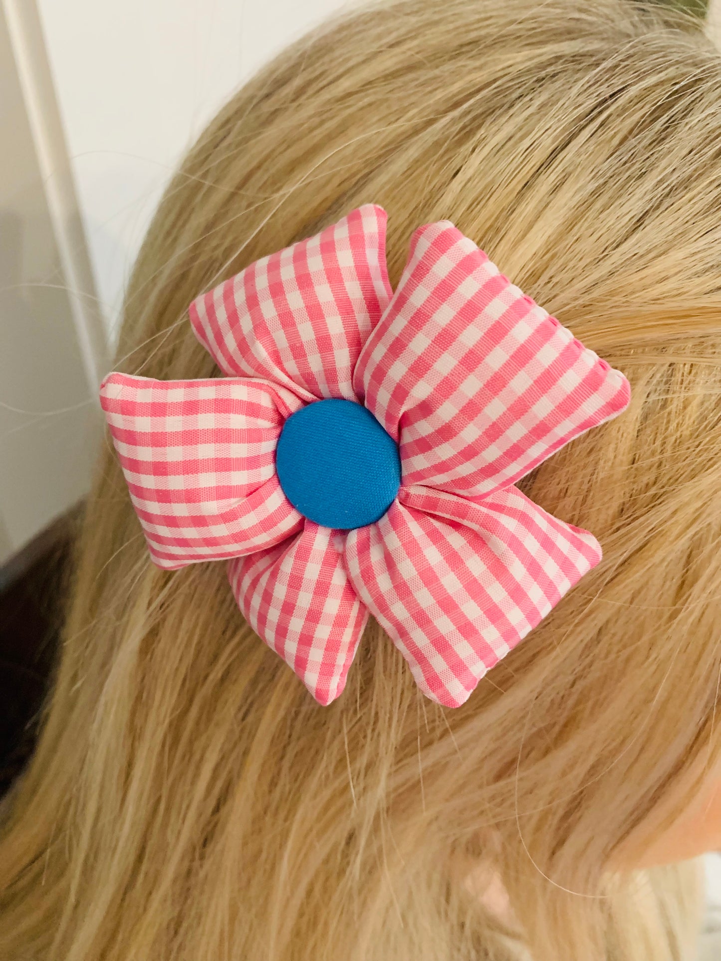 SPRING FLOWER HAIR CLIPS