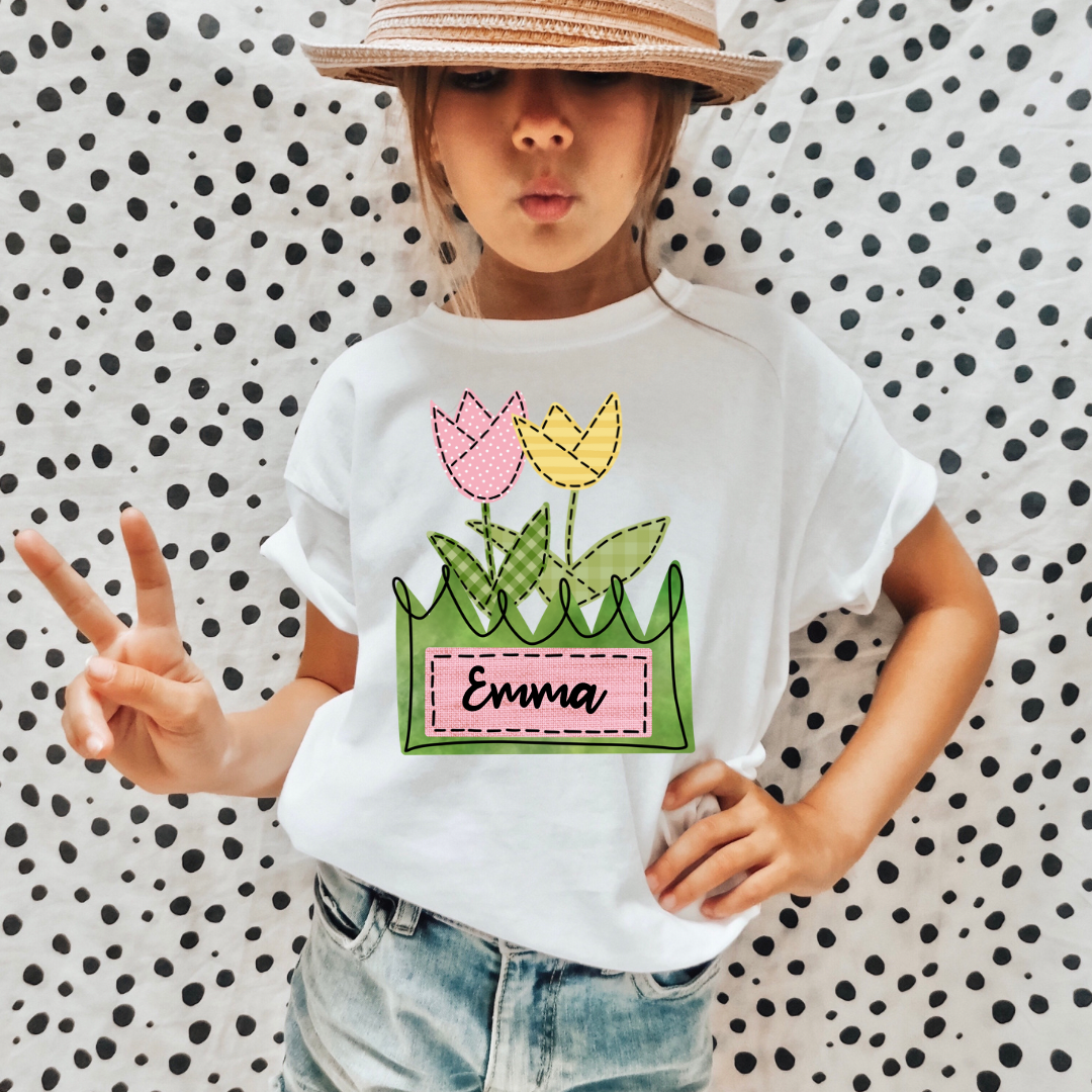 SPRING FLOWERS PRINTED TEE