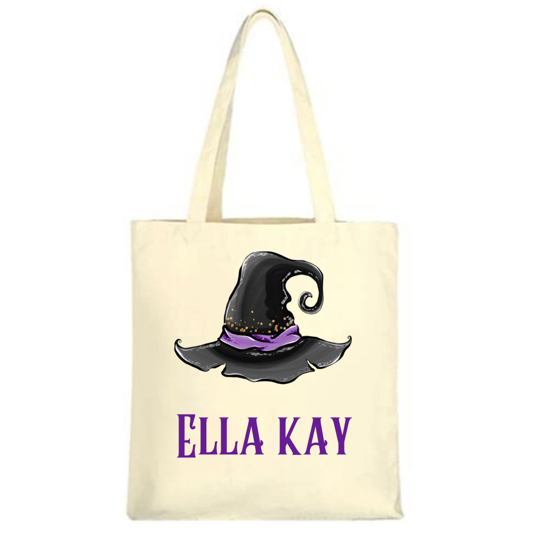 PERSONALIZED HALLOWEEN TRICK OR TREAT BAG