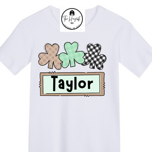 ST. PATTYS SHAMROCK TRIO TEE