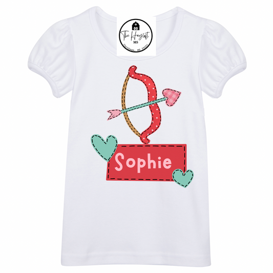 VALENTINE BOW & ARROW TEE