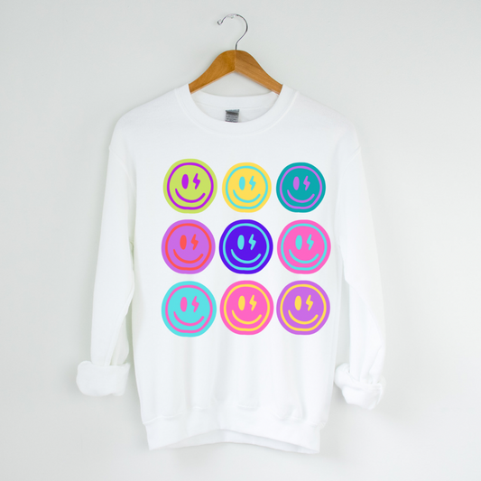 ELECTRIC SMILES SWEATSHIRT