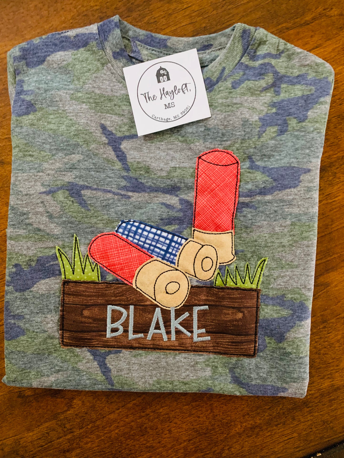 CAMO SHOTGUN SHELL TEE