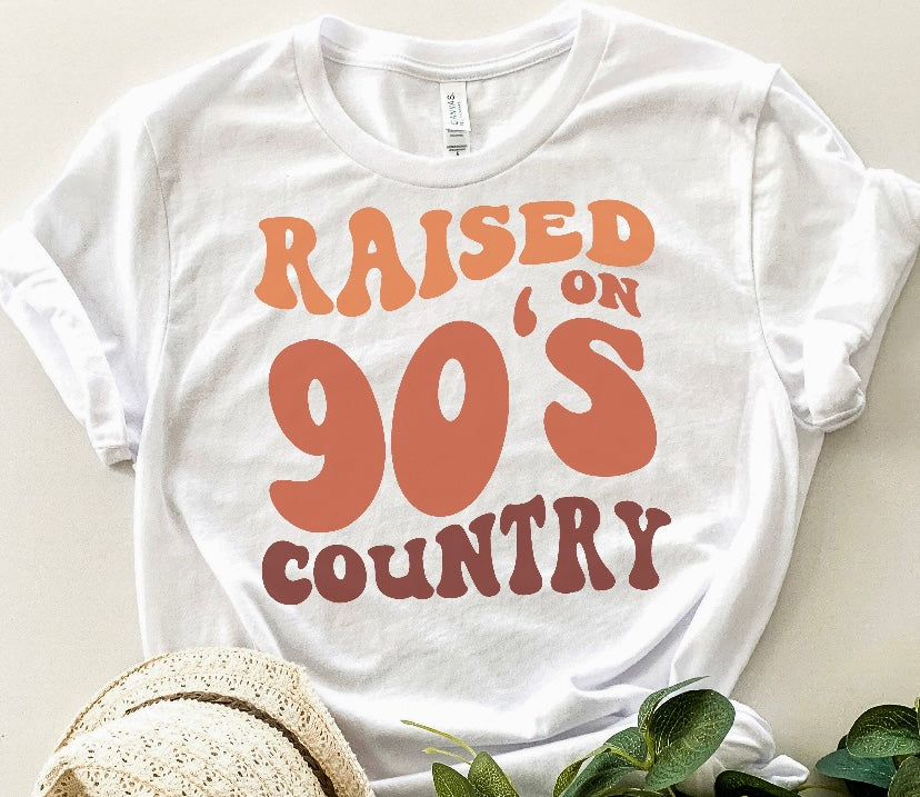 RAISED ON 90’S COUNTRY TEE