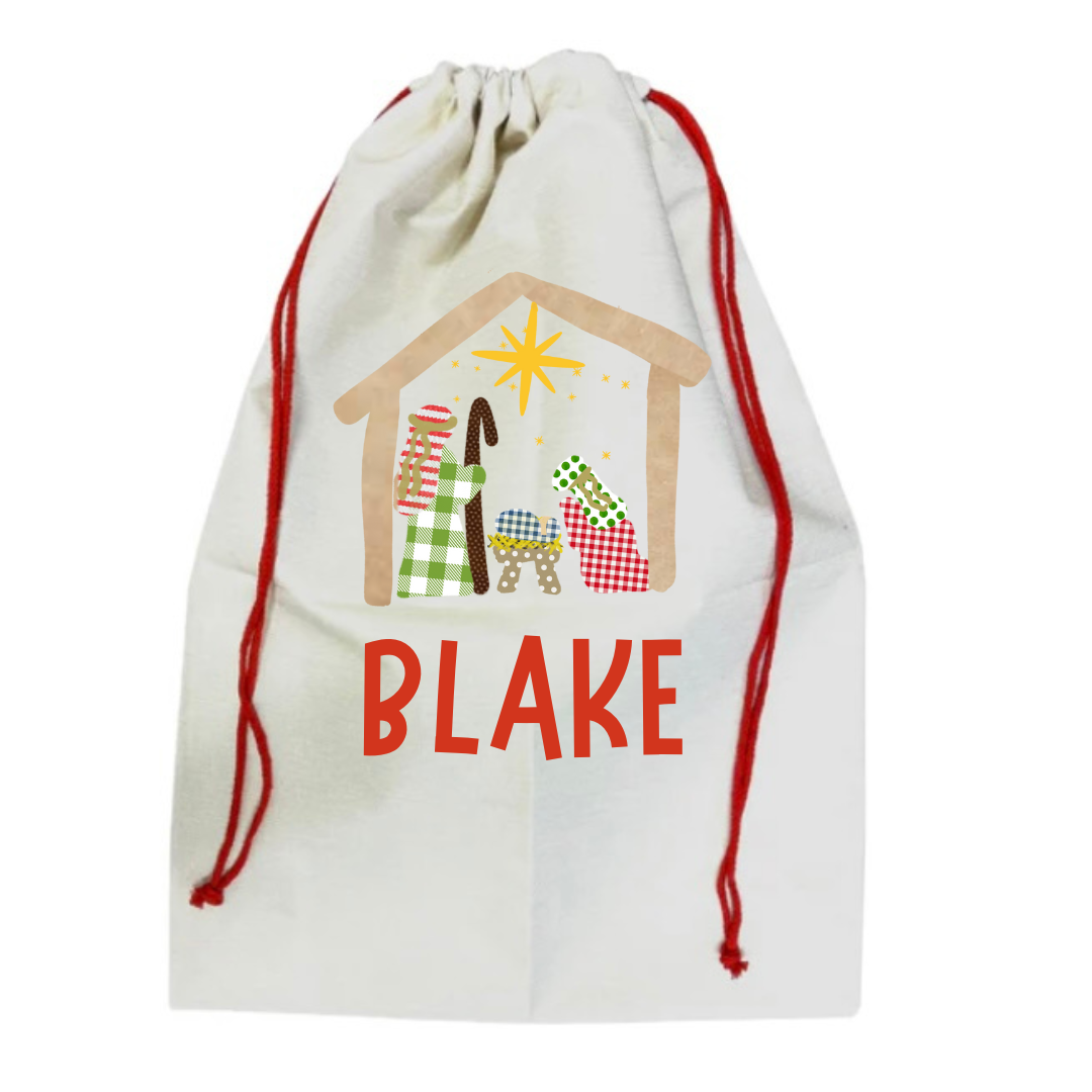 PERSONALIZED SANTA SACKS