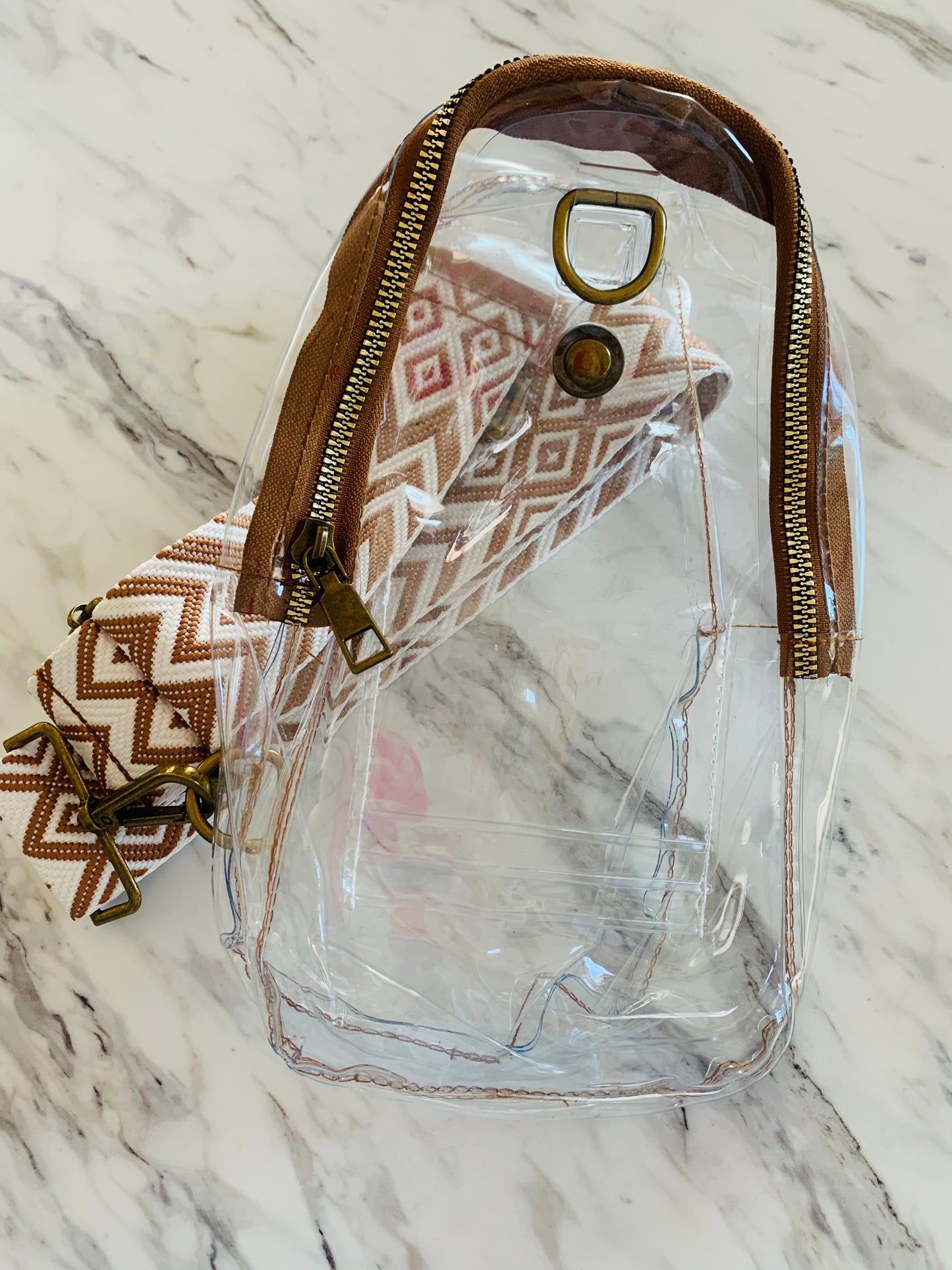 CLEAR SHOULDER BAG