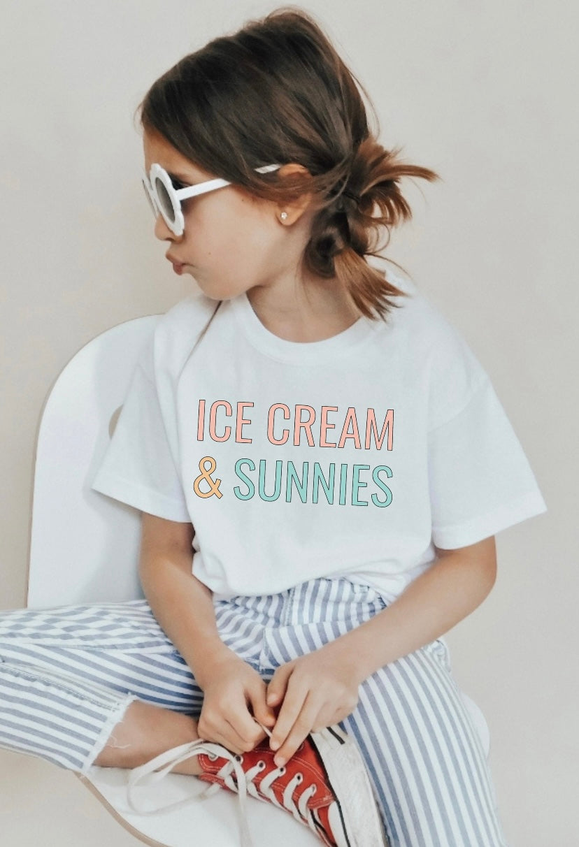 ICE CREAM AND SUNNIES TEE