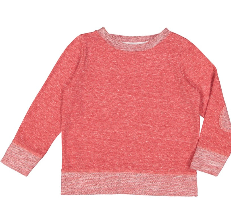 TODDLER ELBOW PATCH SWEATSHIRT