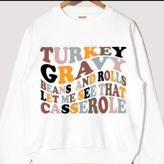 WAVY TURKEY GRAVY BEANS TEE