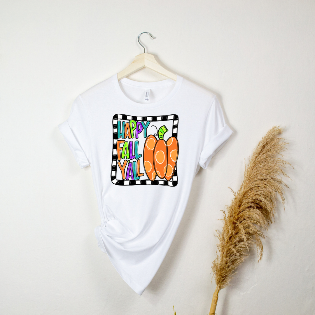 WOMENS HAPPY FALL YALL TEE