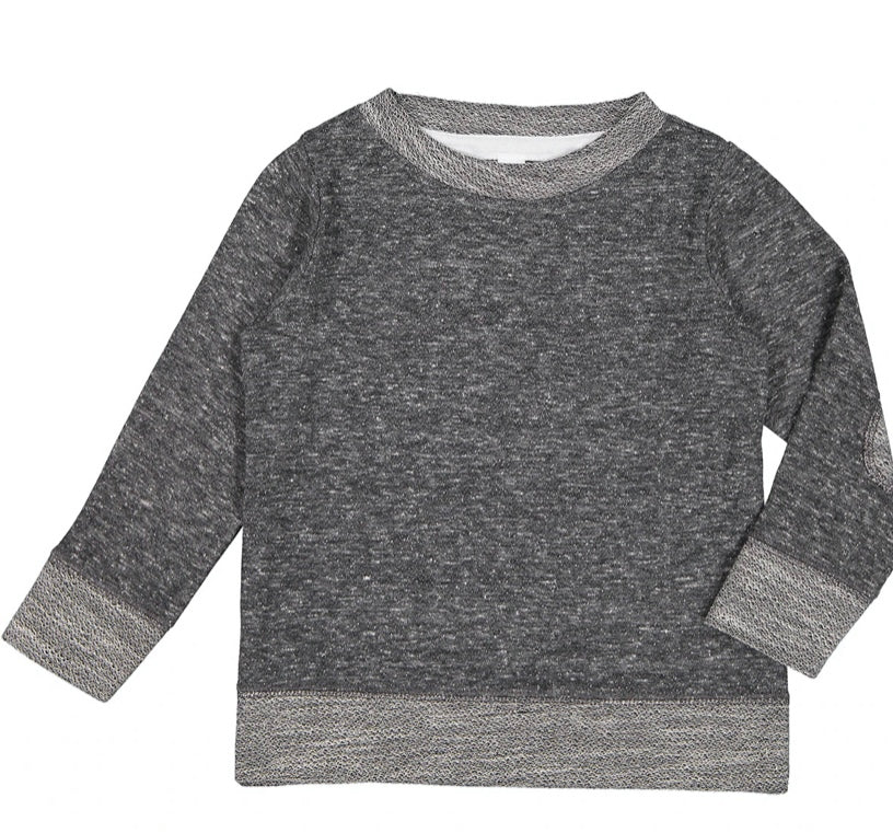 TODDLER ELBOW PATCH SWEATSHIRT