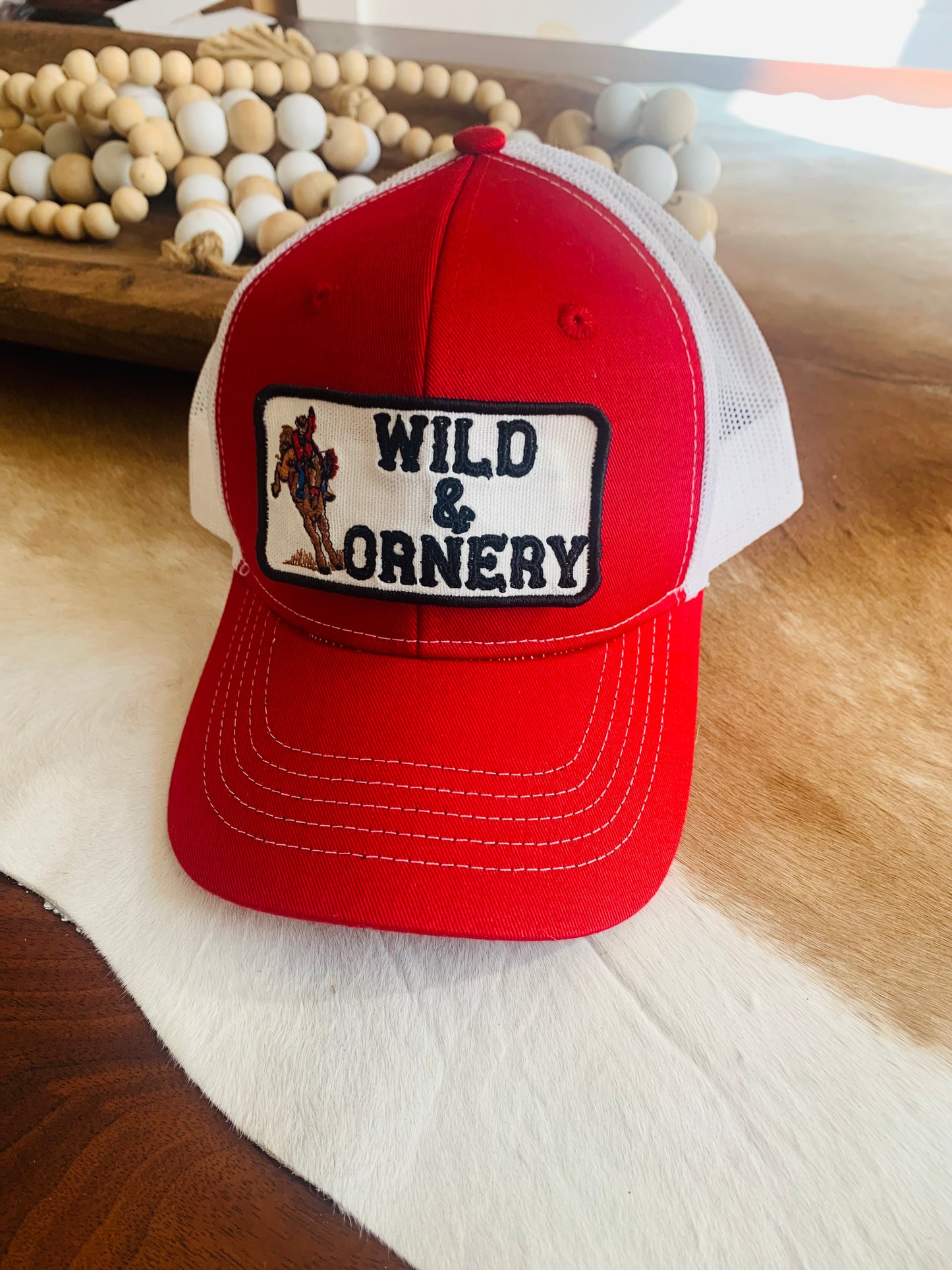 YOUTH WILD AND ORNERY BASEBALL CAP