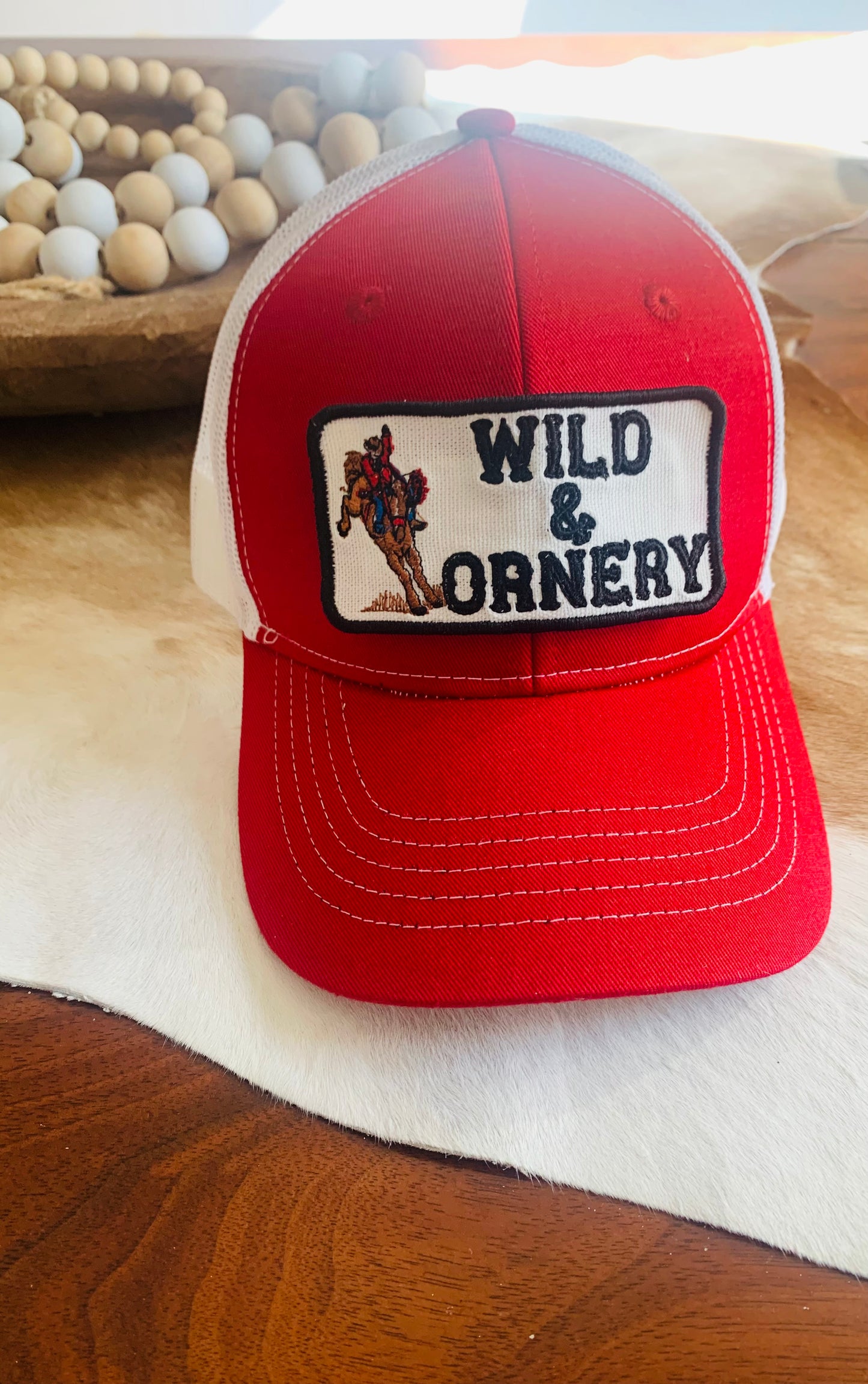 YOUTH WILD AND ORNERY BASEBALL CAP